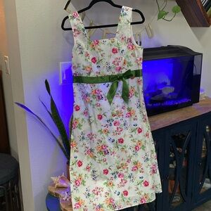 Floral Lined Hanna Andersson Dress